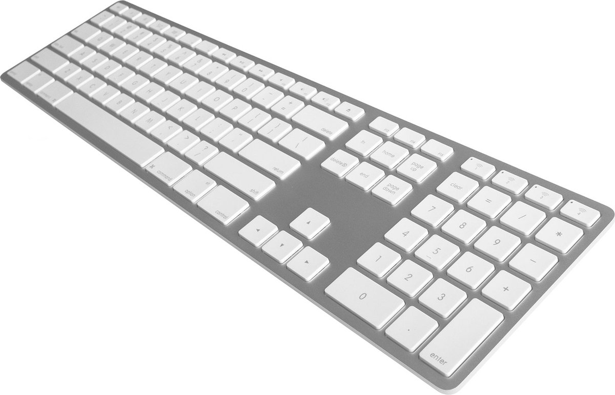 Matias Wireless draadloos USB-C toetsenbord zilver