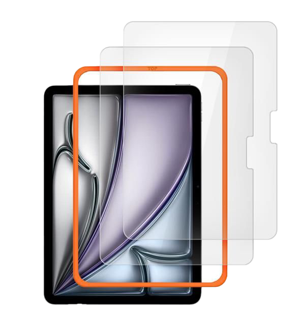 TechProtection Easy iPad Air 11 inch / 10,9 inch glazen screenprotector 2 pack