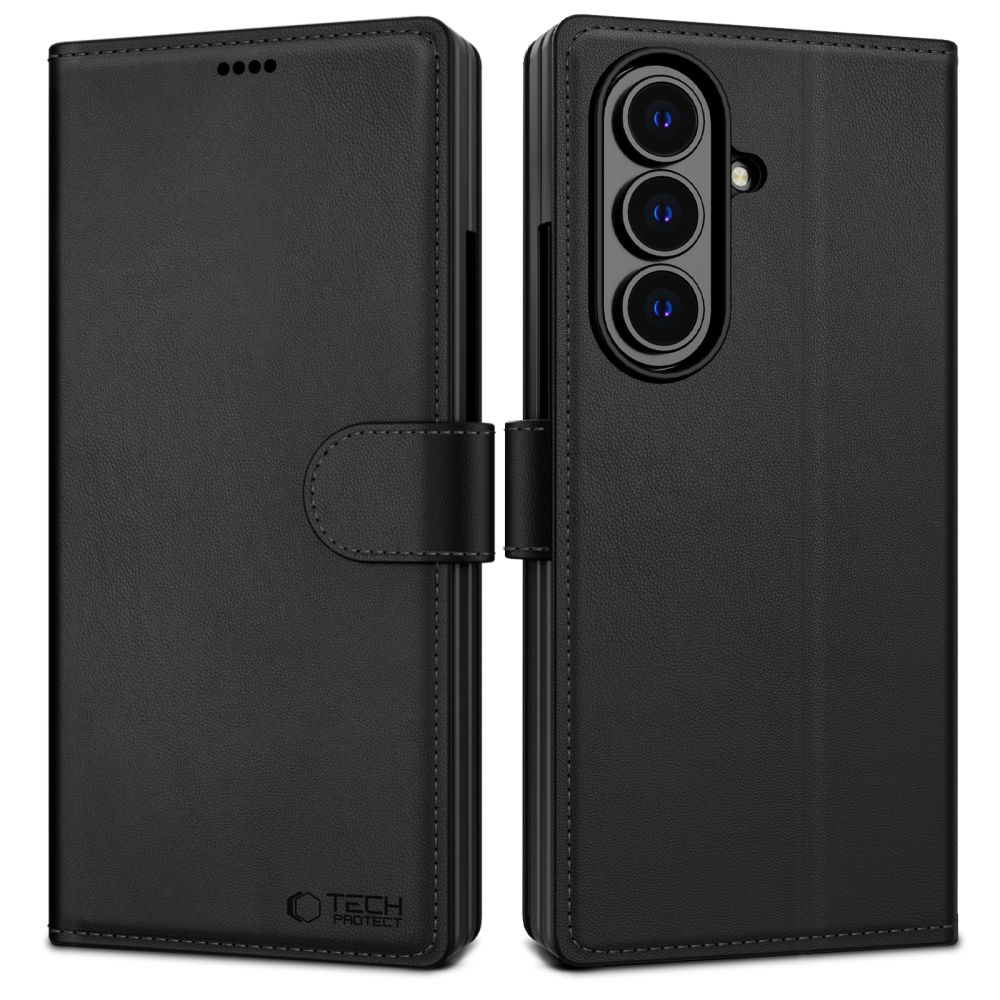 TechPortection Wallet Galaxy Z Fold 7 hoesje zwart