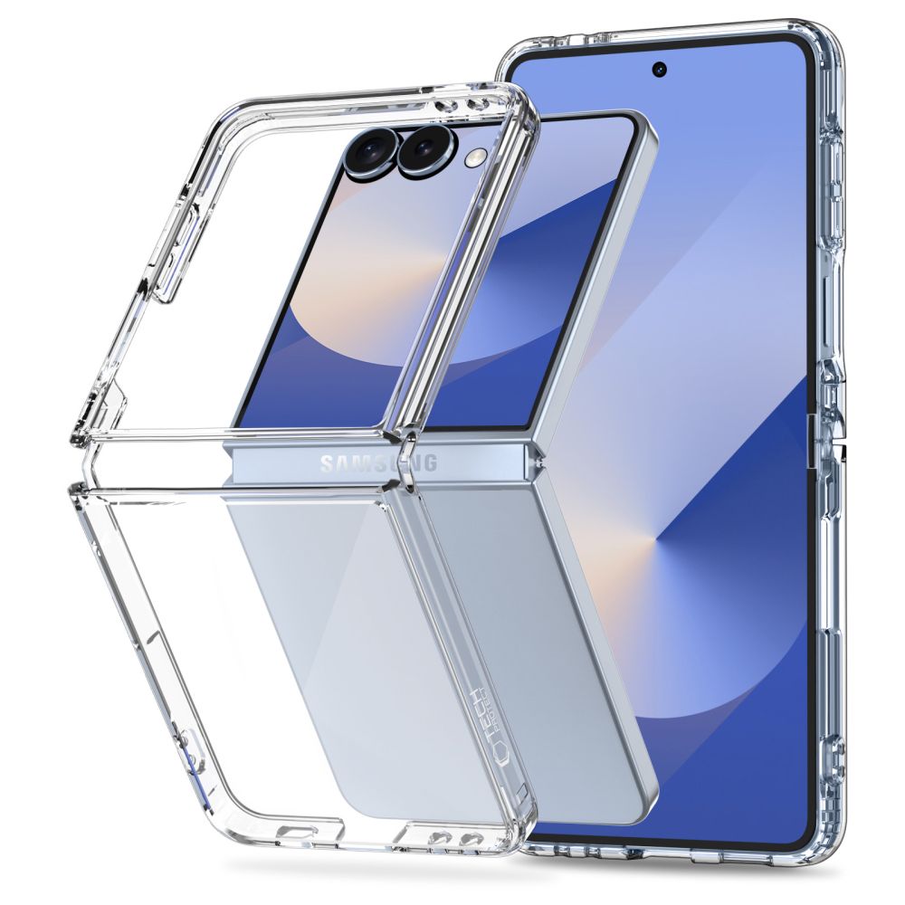 TechProtection Flex Galaxy Z Flip 7 hoesje transparant