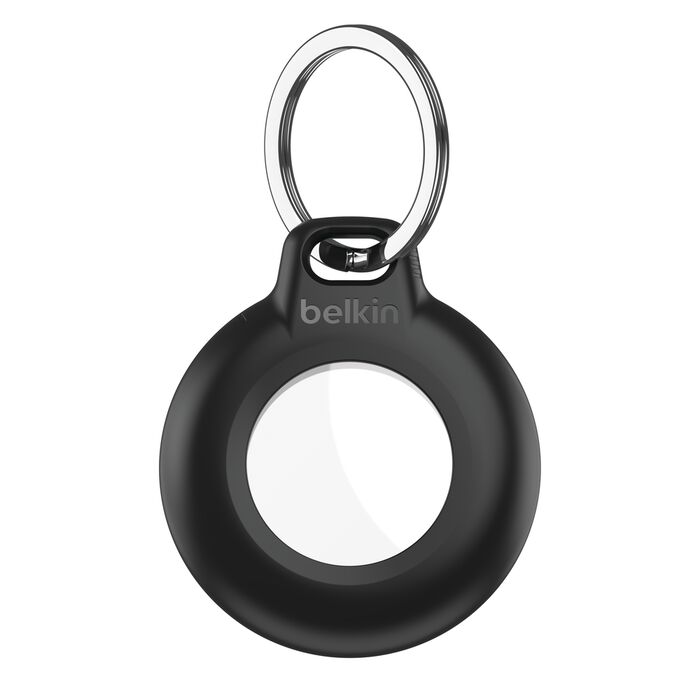 Belkin waterdichte AirTag sleutelhanger zwart