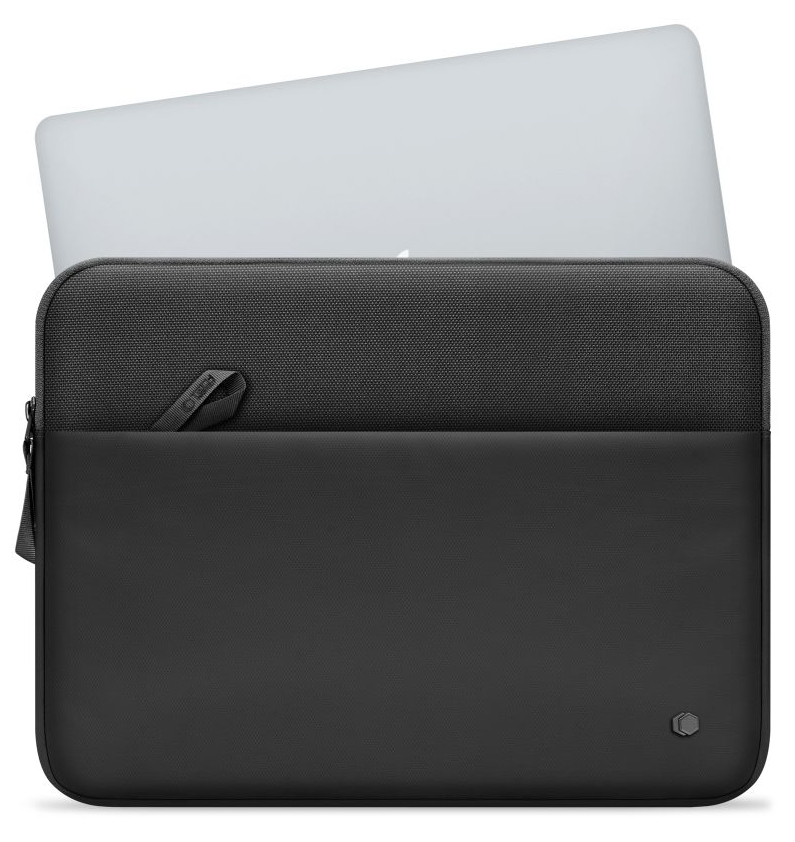 TechProtection Zipper MacBook 13 / 14 sleeve zwart