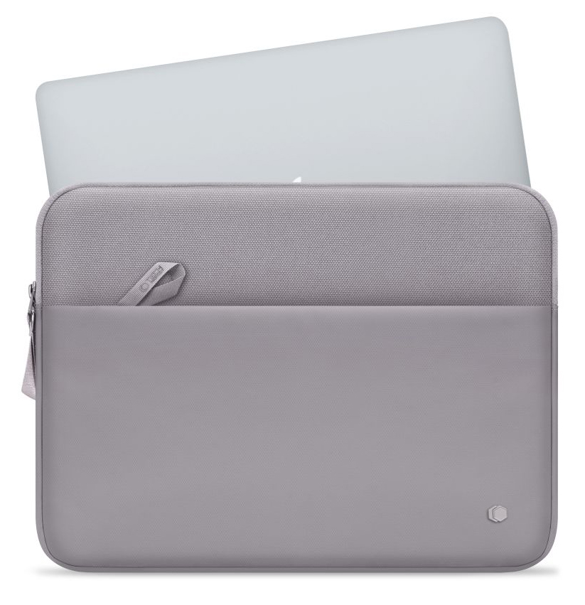 TechProtection Zipper MacBook 13 / 14 sleeve grijs