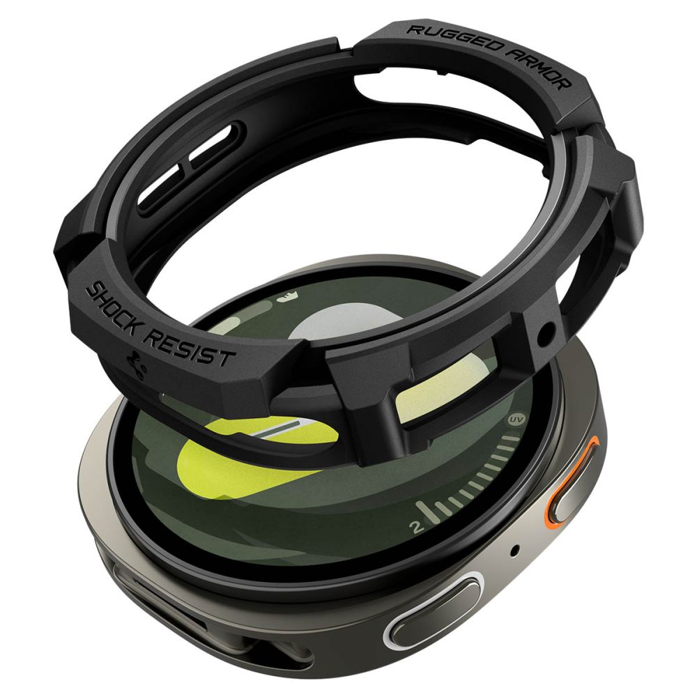 Spigen Rugged Armor Galaxy Watch 8 40 mm hoesje zwart