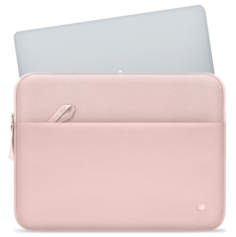 TechProtection Zipper MacBook 13 / 14 sleeve roze
