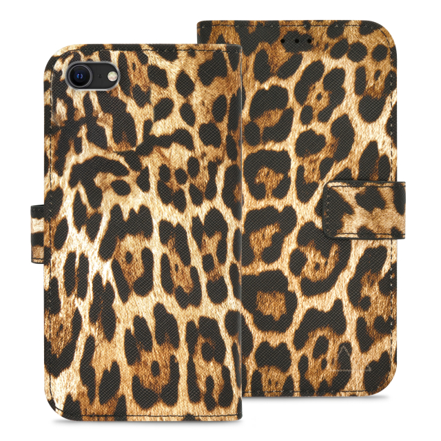My Style Flex Wallet iPhone SE 2022 / 2020 / 8 hoesje leopard
