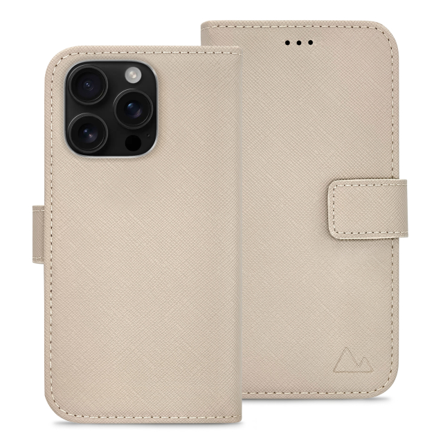 My Style Flex Wallet iPhone 16 Pro hoesje taupe