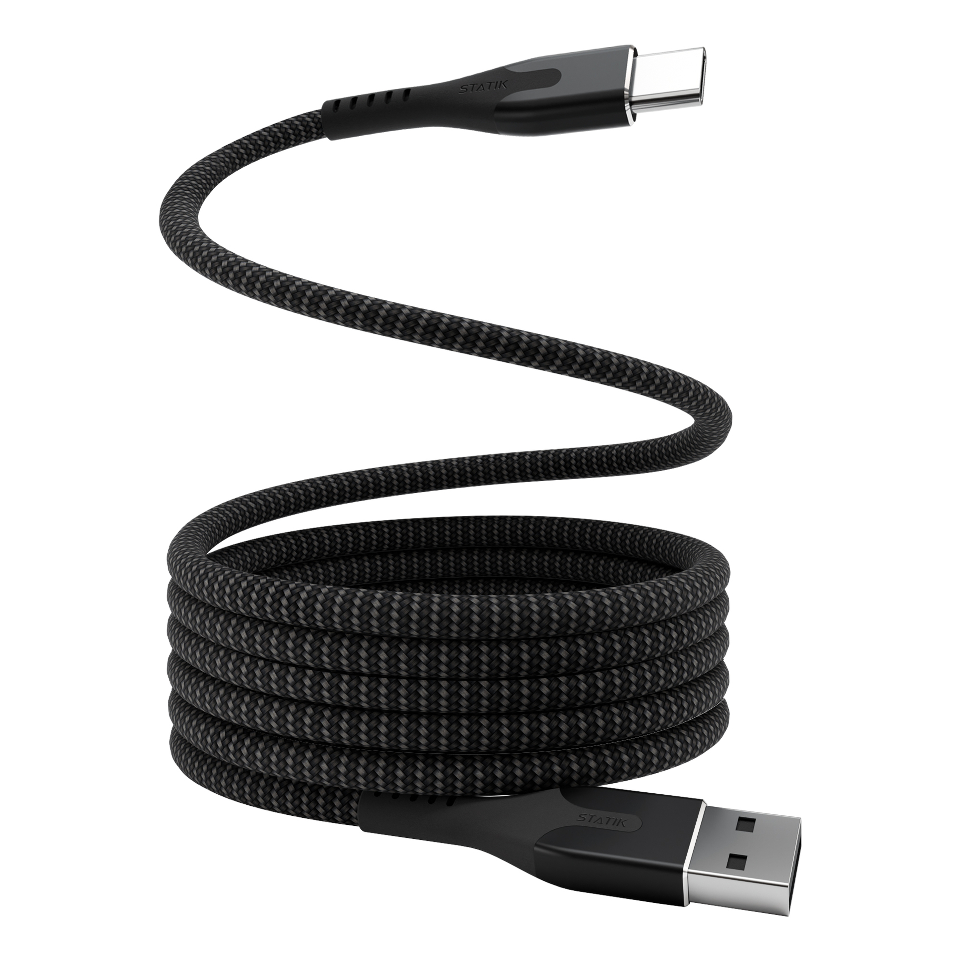 Statik MagStack USB-A naar USB-C kabel 100 cm