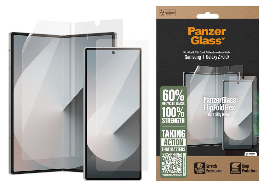 PanzerGlass Combo 2 in 1 Galaxy Z Fold 7 screenprotector