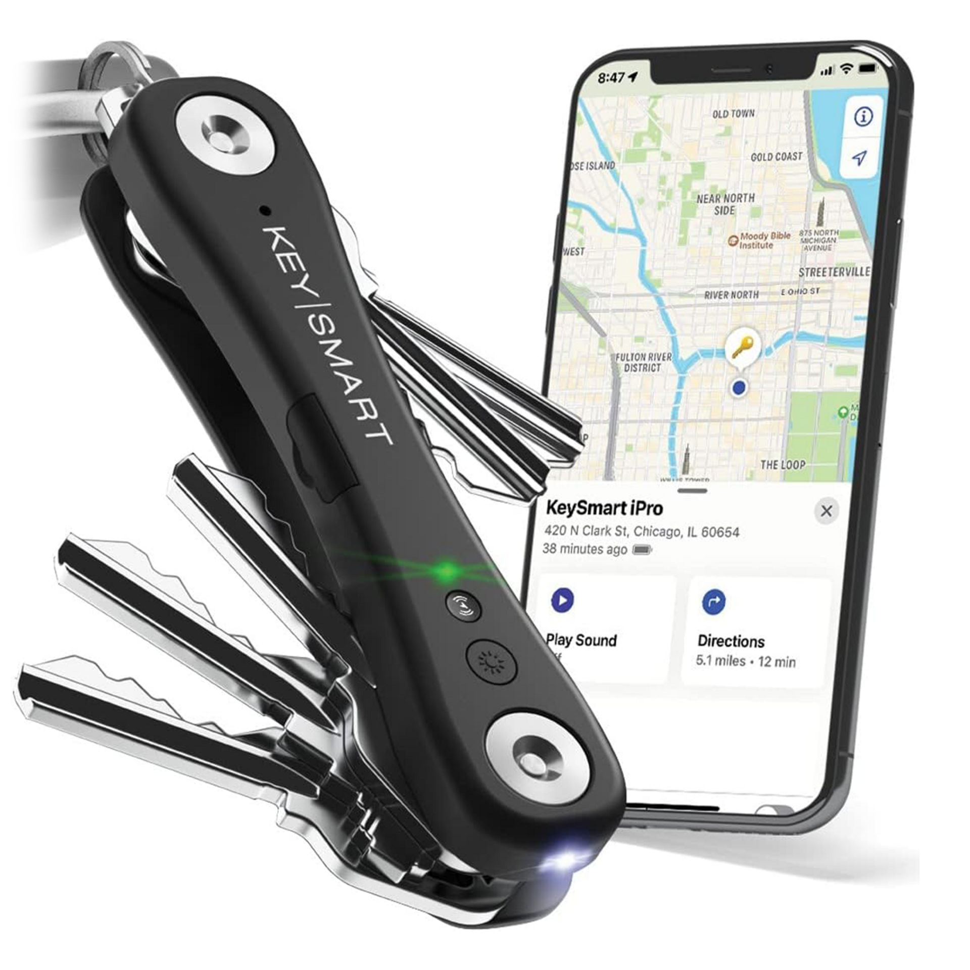 KeySmart iPro Find my sleutelhouder