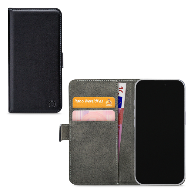 Mobilize Classic Gelly Wallet iPhone 17 hoesje zwart