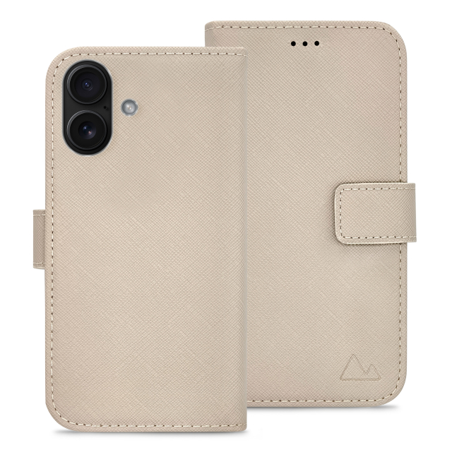 My Style Flex Wallet iPhone 17 hoesje beige
