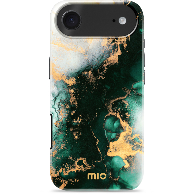 MIO MagSafe iPhone 17 Air hoesje Green Marble