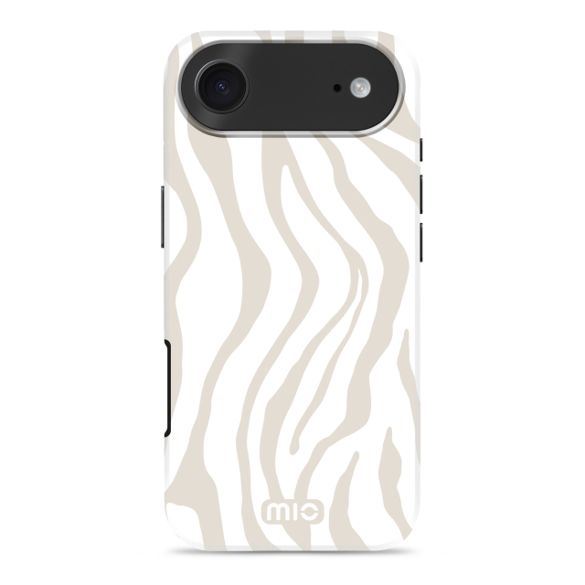 MIO MagSafe iPhone 17 Air hoesje Sandy Zebra