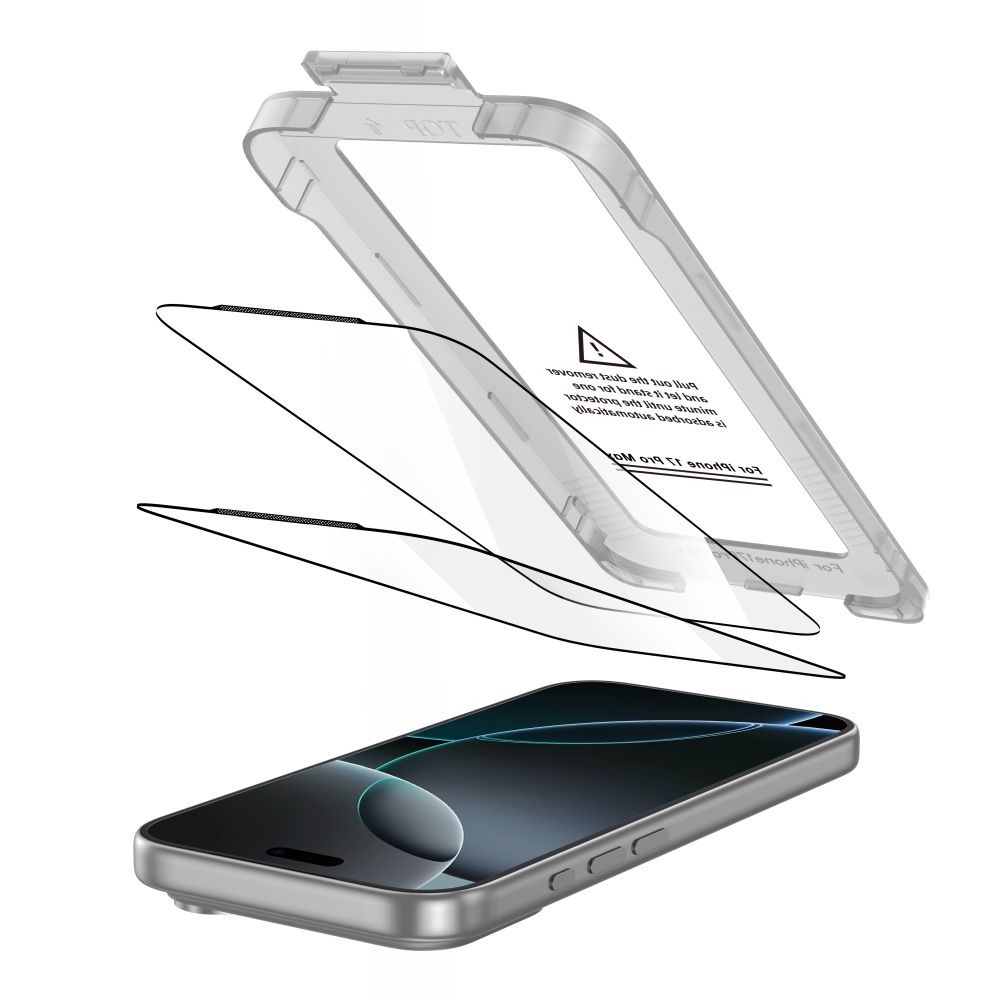 TechProtection Quick Set iPhone 17 Pro Max screenprotector 2 pack