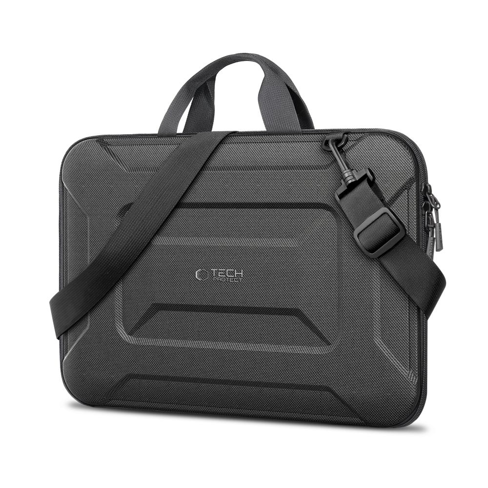 TechProtection Ranger MacBook 15 / 16 inch sleeve laptop tas zwart