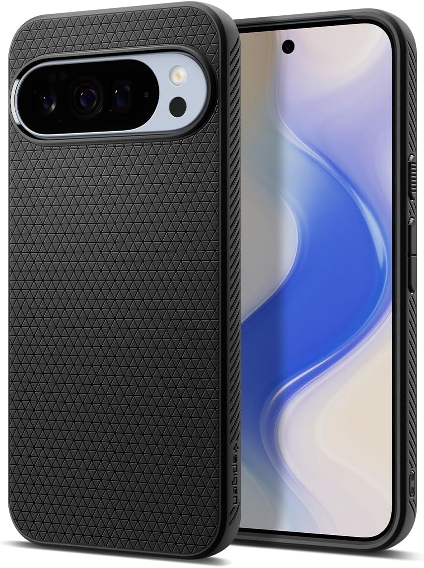Spigen Liquid Air Google Pixel 10 Pro XL hoesje zwart