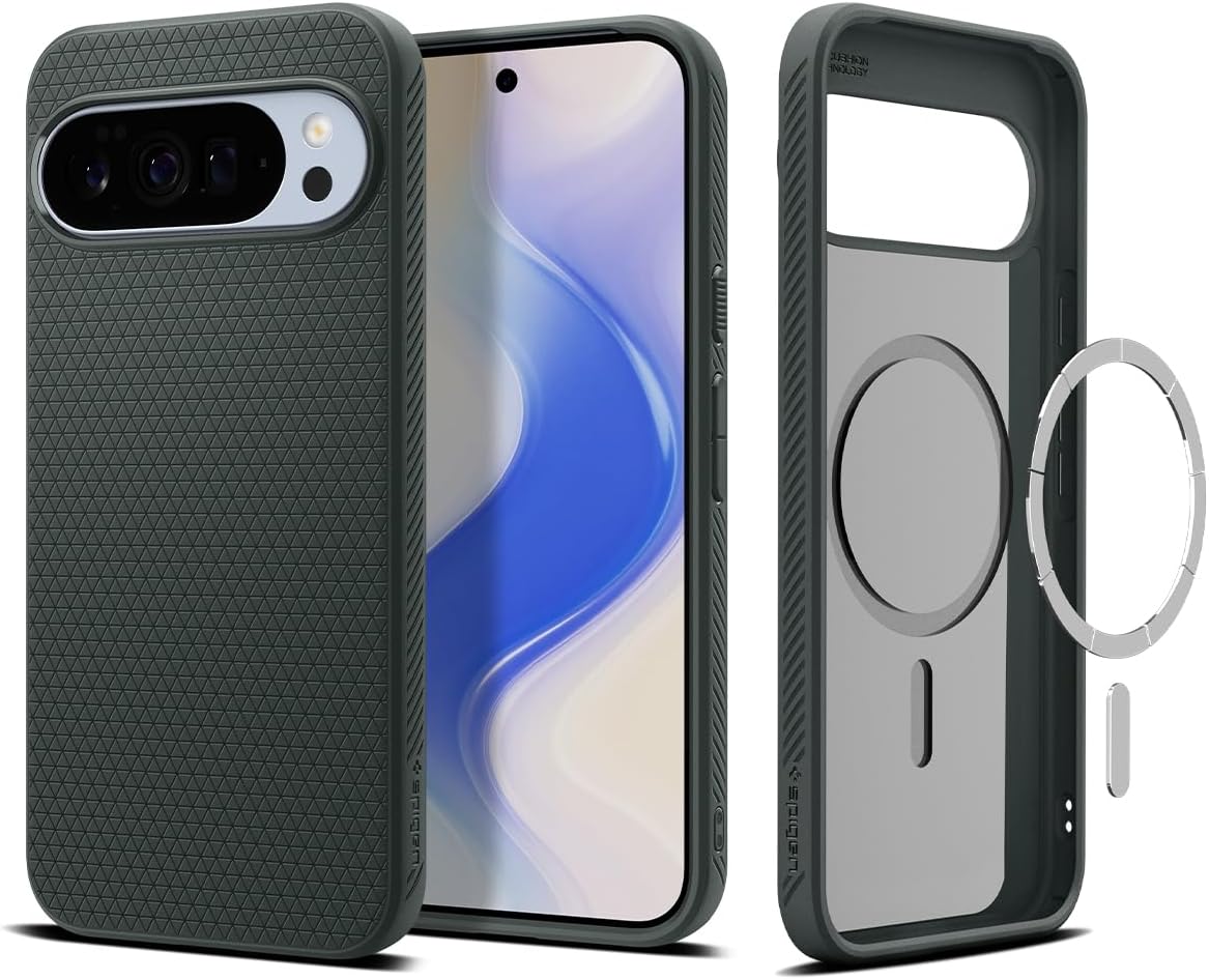 Spigen Liquid Air MagSafe Google Pixel 10 Pro XL hoesje groen