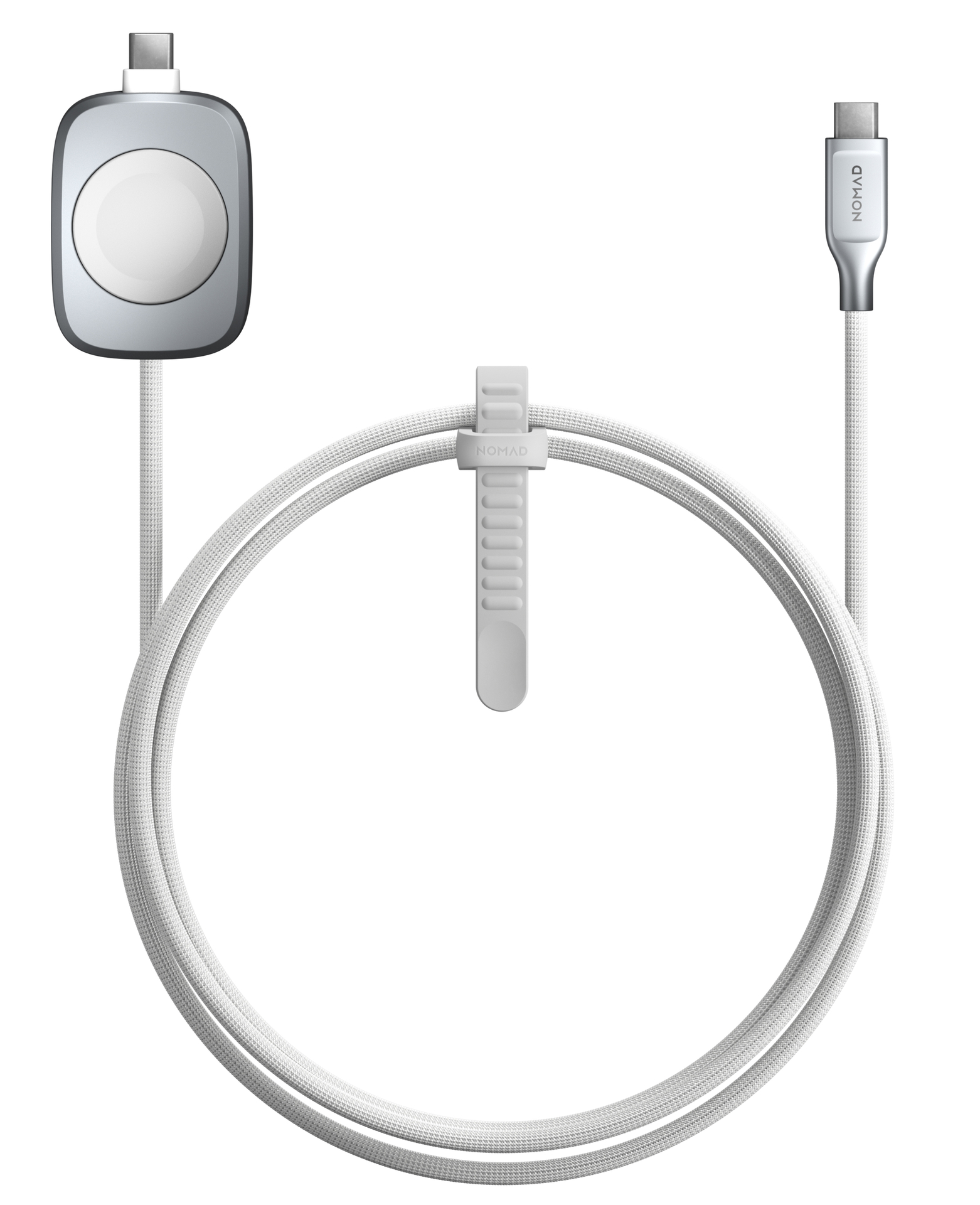 Nomad Universal USB-C kabel voor Apple Watch wit