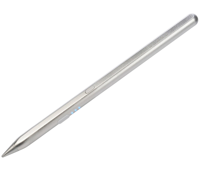 Tucano Smart Pencil 2 stylus pen voor iPad zilver