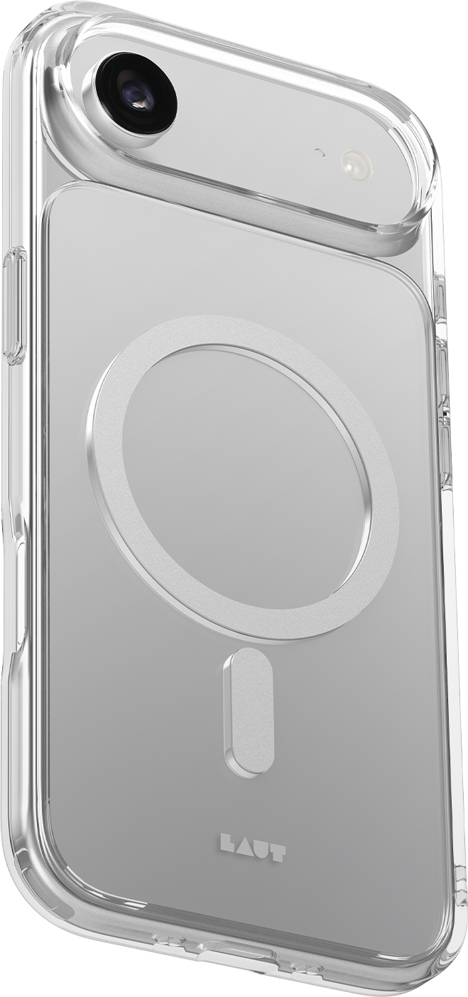 LAUT Crystal Fluro MagSafe iPhone Air hoesje doorzichtig