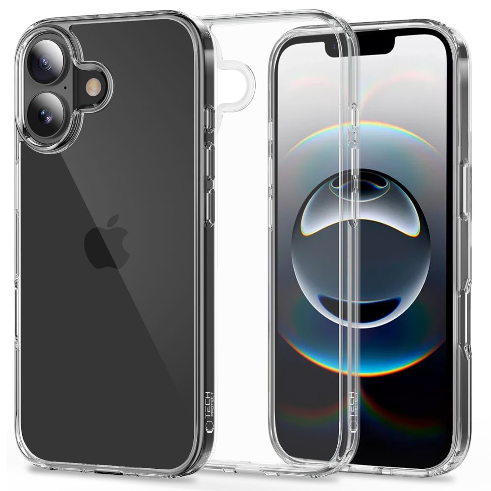 TechProtection Air Hybrid iPhone 17 hoesje transparant