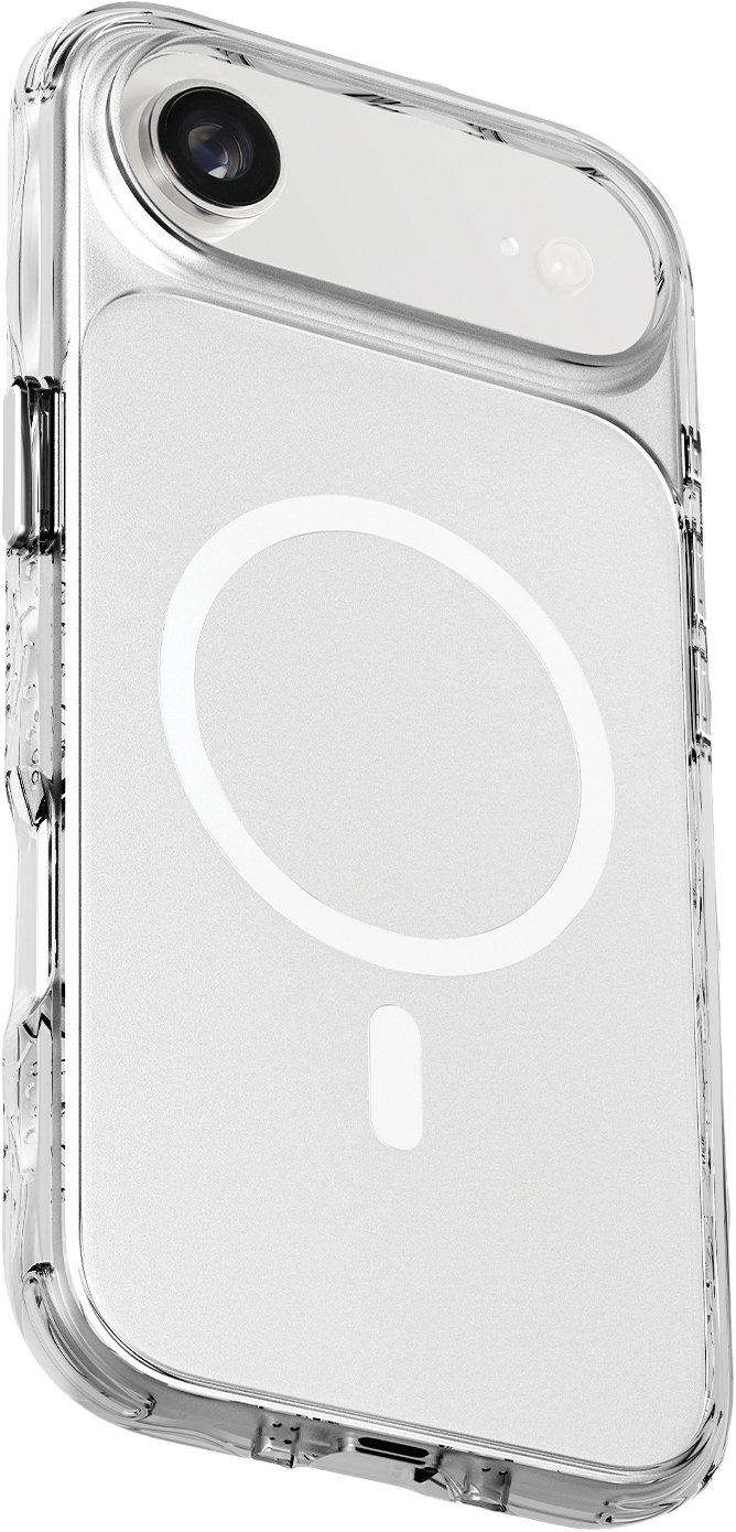 LAUT Crystal Matter X MagSafe iPhone Air hoesje doorzichtig