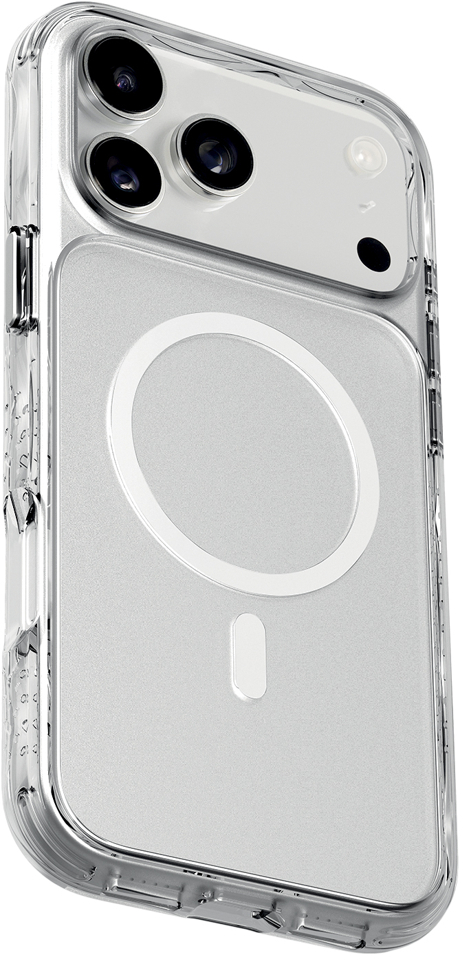 LAUT Crystal Matter X MagSafe iPhone 17 Pro Max hoesje doorzichtig