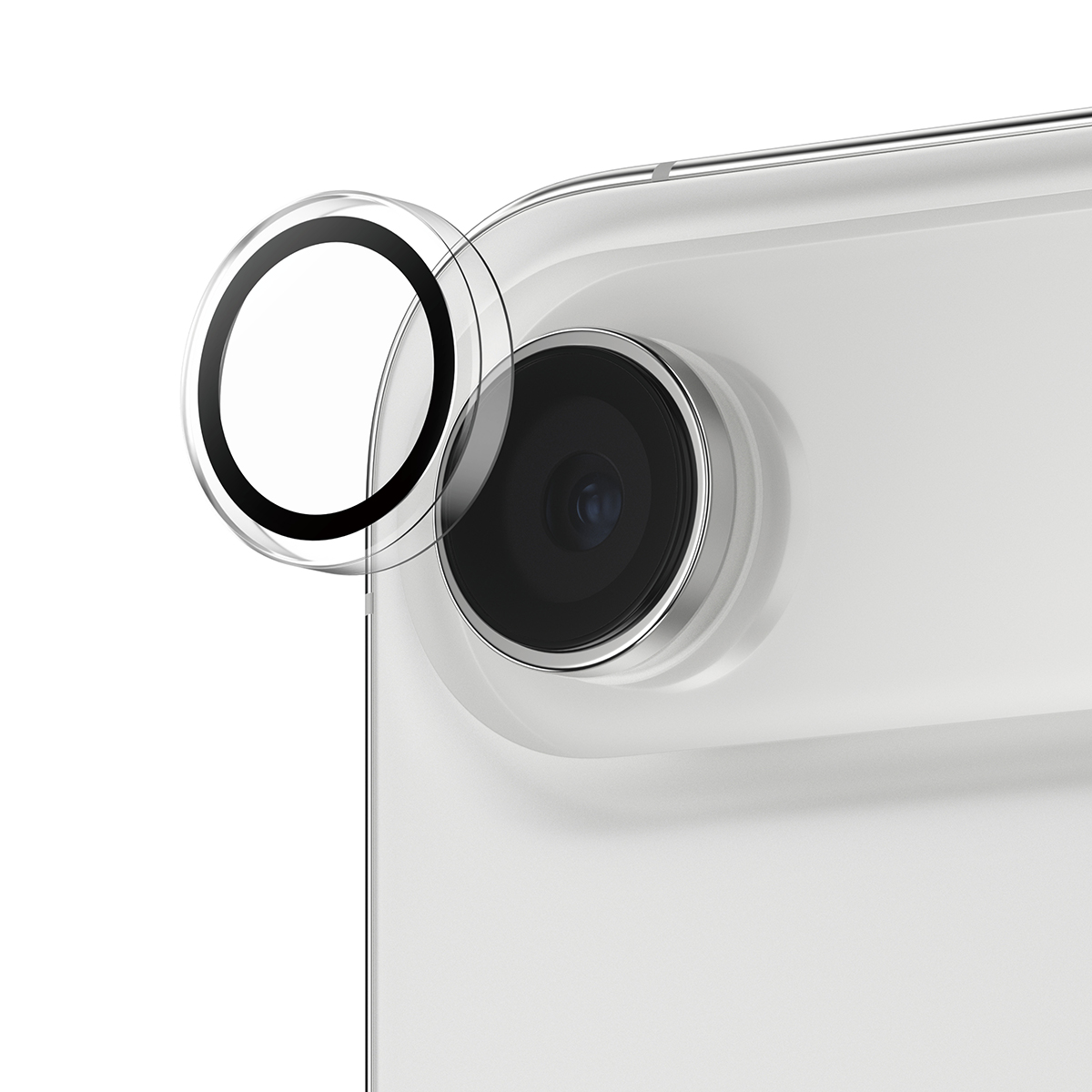 PanzerGlass Hoops iPhone Air cameralens protector doorzichtig
