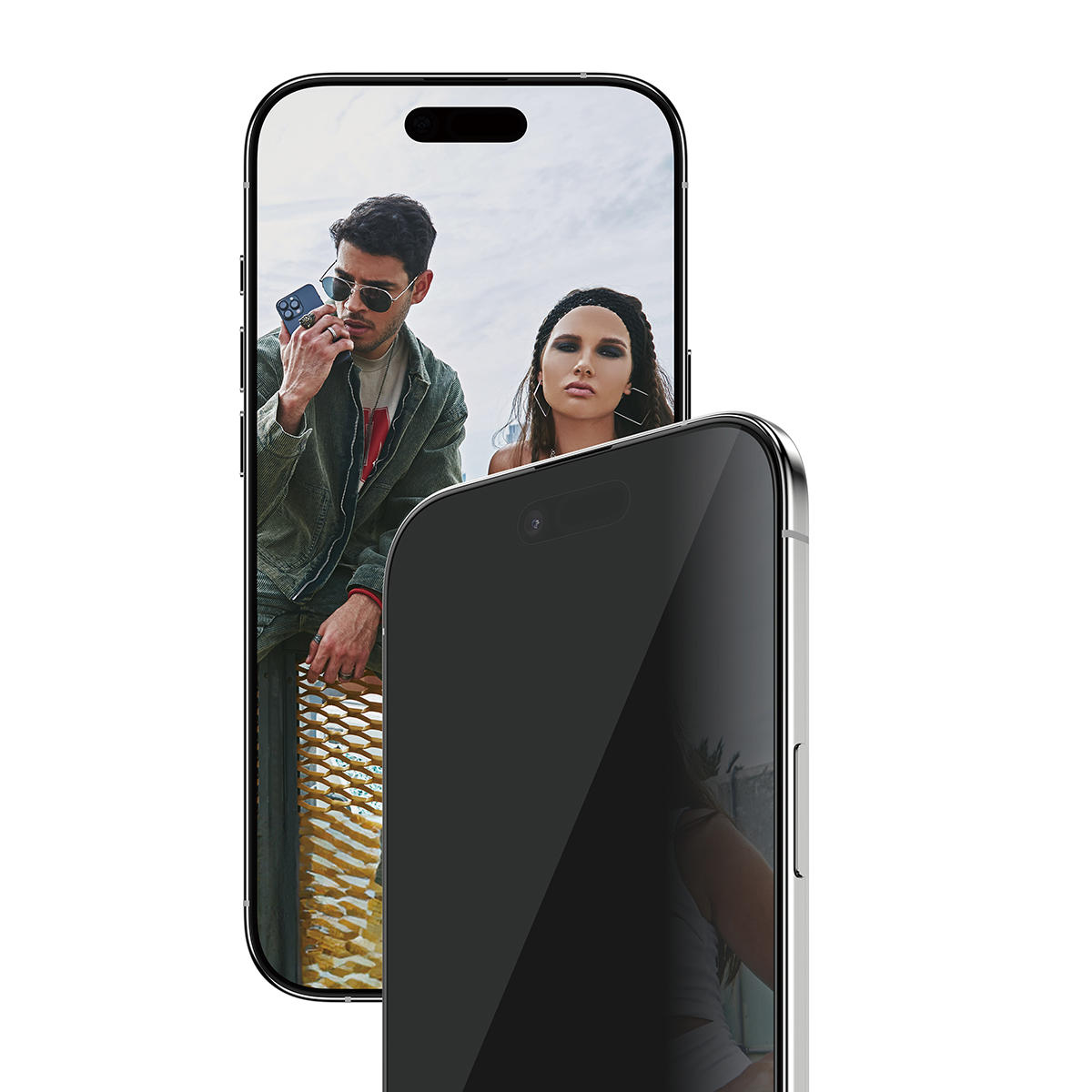 PanzerGlass SAFE Privacy Ultra Wide Fit iPhone Air glazen screenprotector