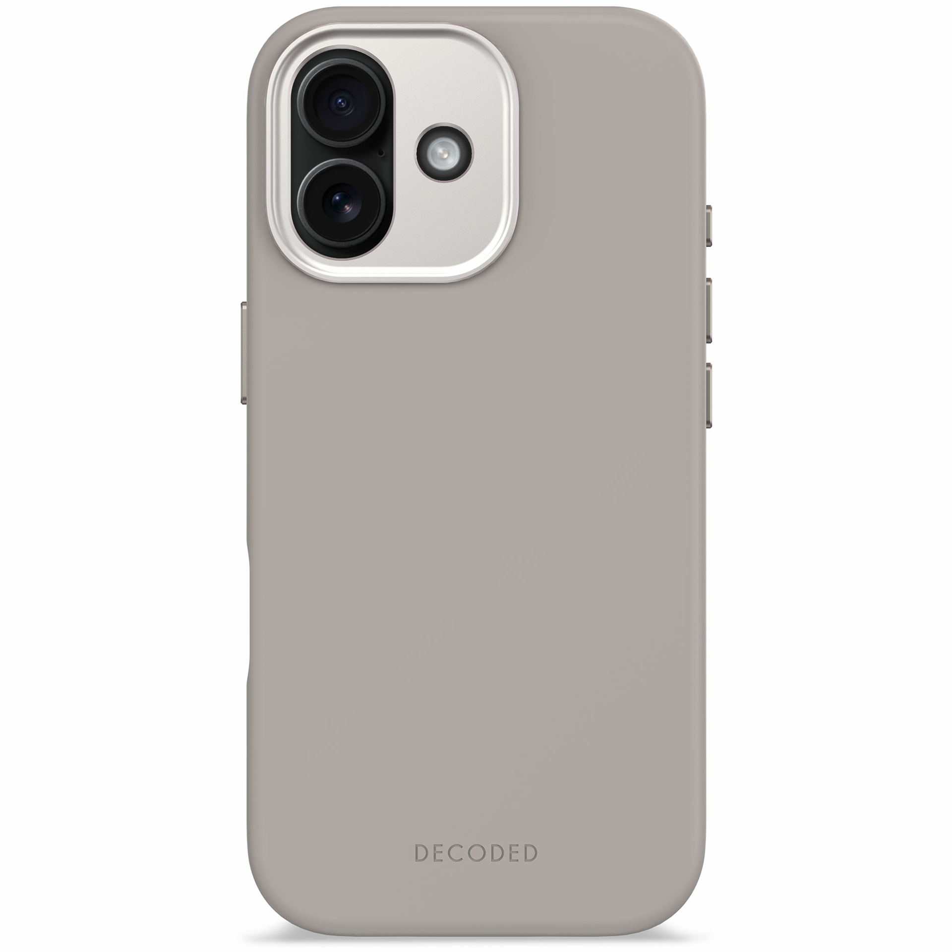 Decoded Silicone iPhone 17 hoesje beige