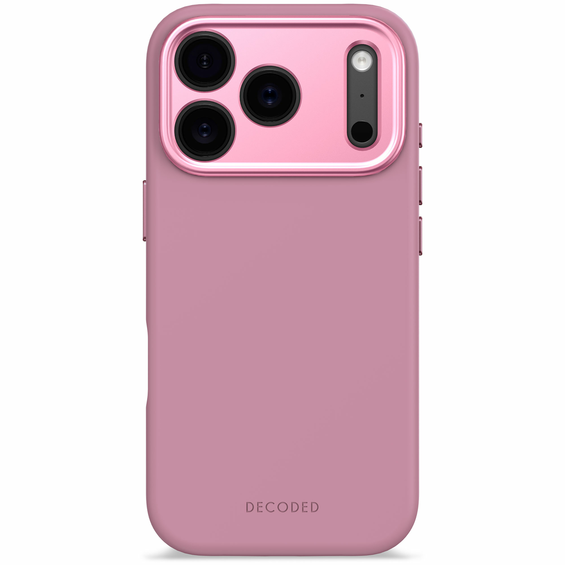 Decoded Silicone iPhone 17 Pro hoesje roze