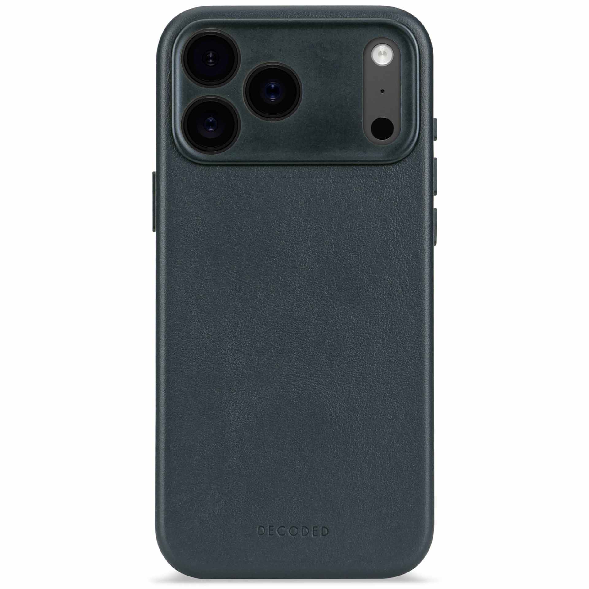 Decoded Leather backcover iPhone 17 Pro Max hoesje navy