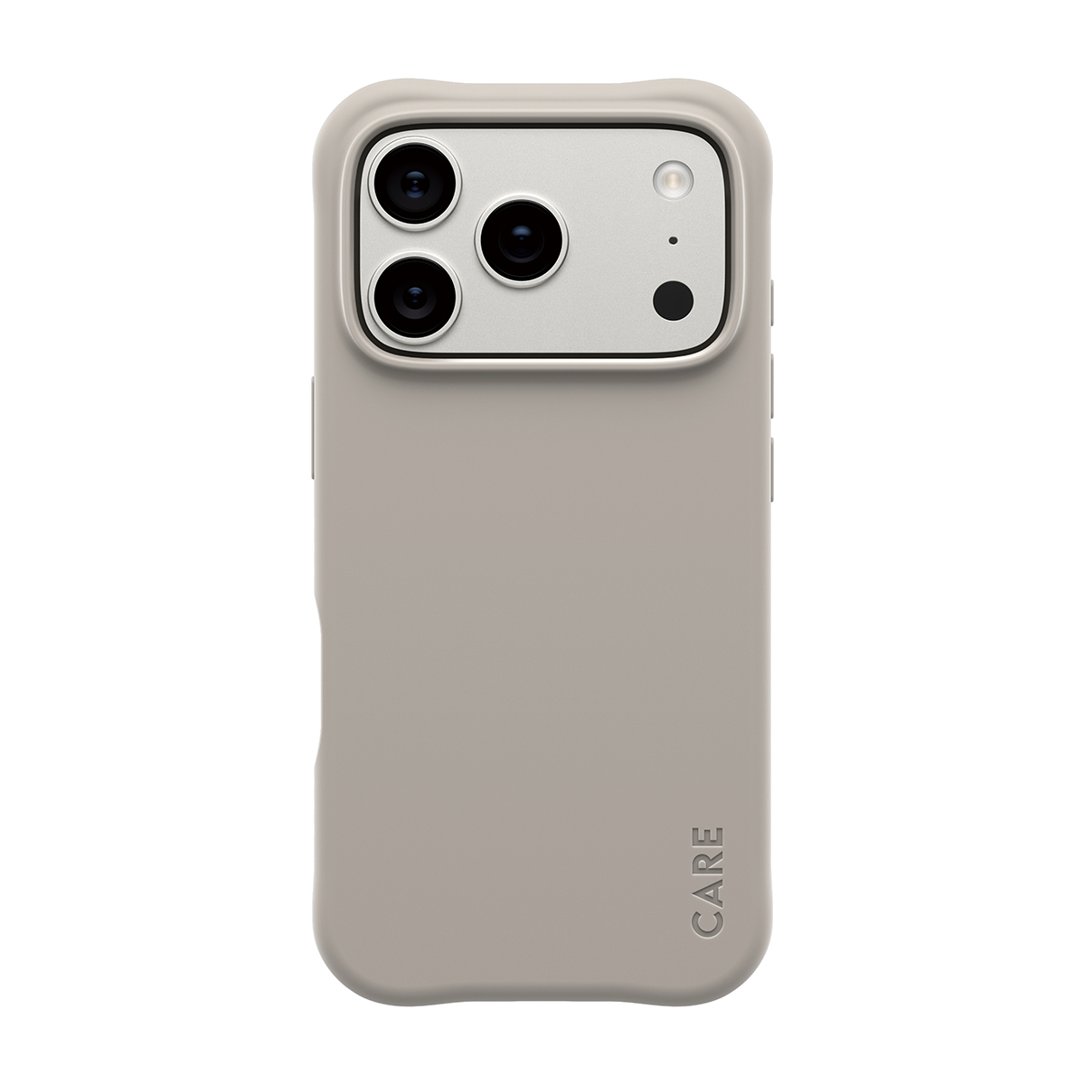 PanzerGlass CARE Samba MagSafe iPhone 17 Pro hoesje beige