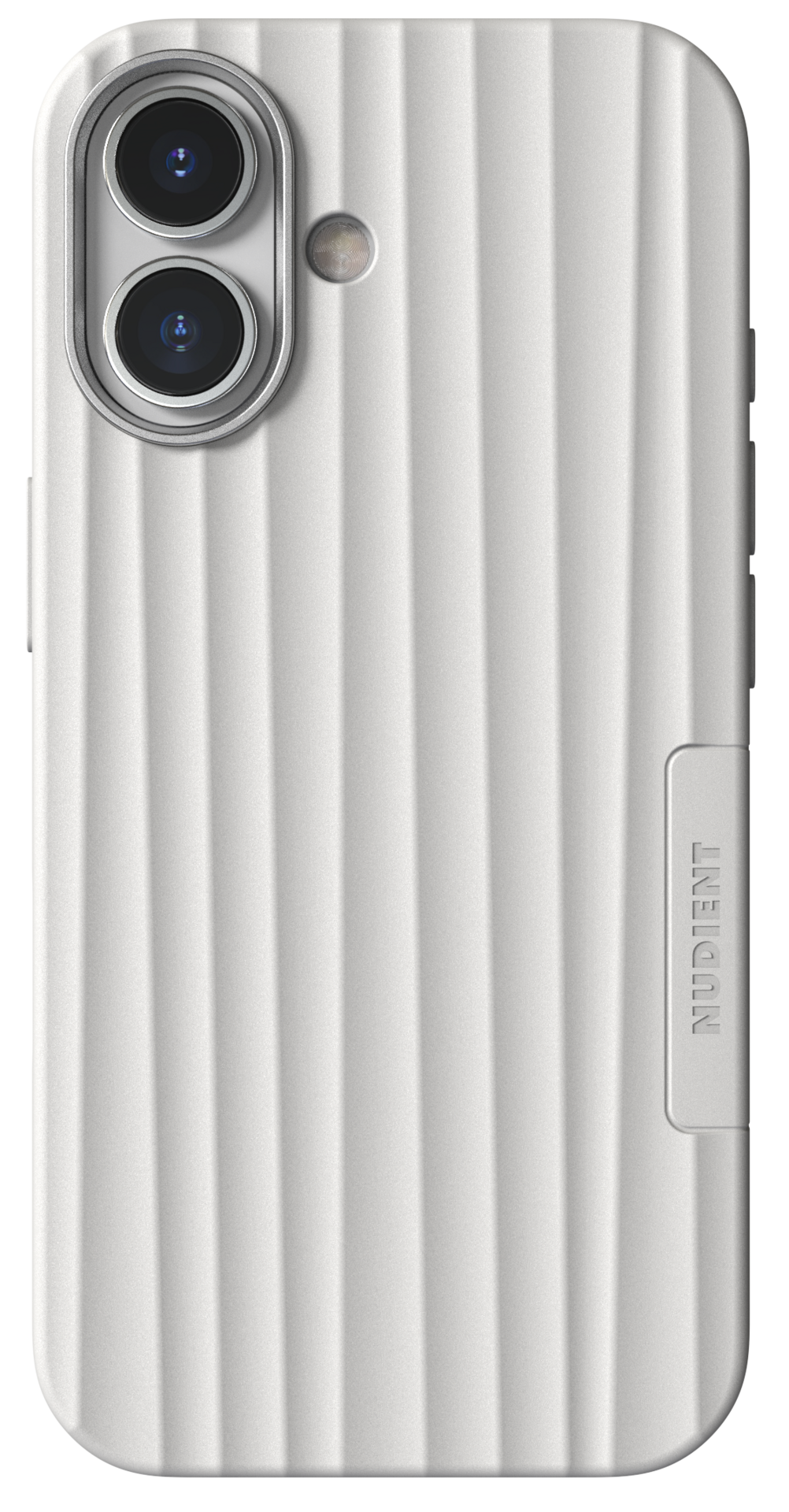 Nudient Bold MagSafe iPhone 17 hoesje wit