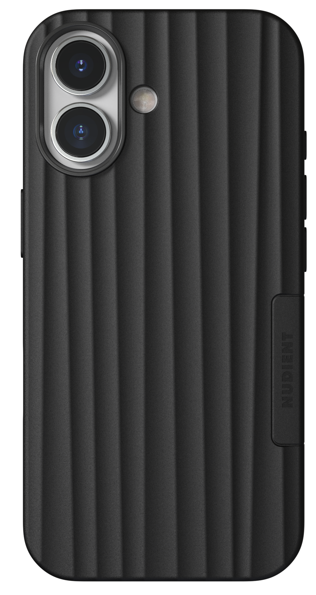 Nudient Bold MagSafe iPhone 17 hoesje zwart