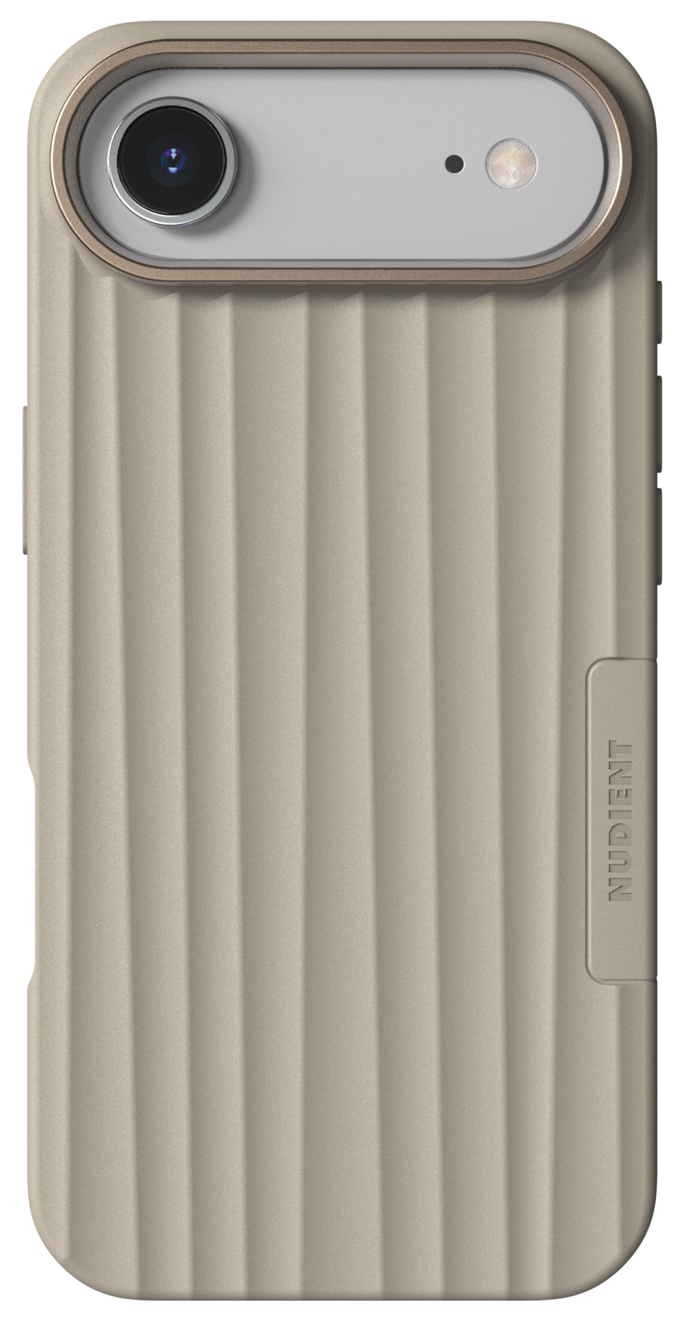 Nudient Bold MagSafe iPhone Air hoesje beige