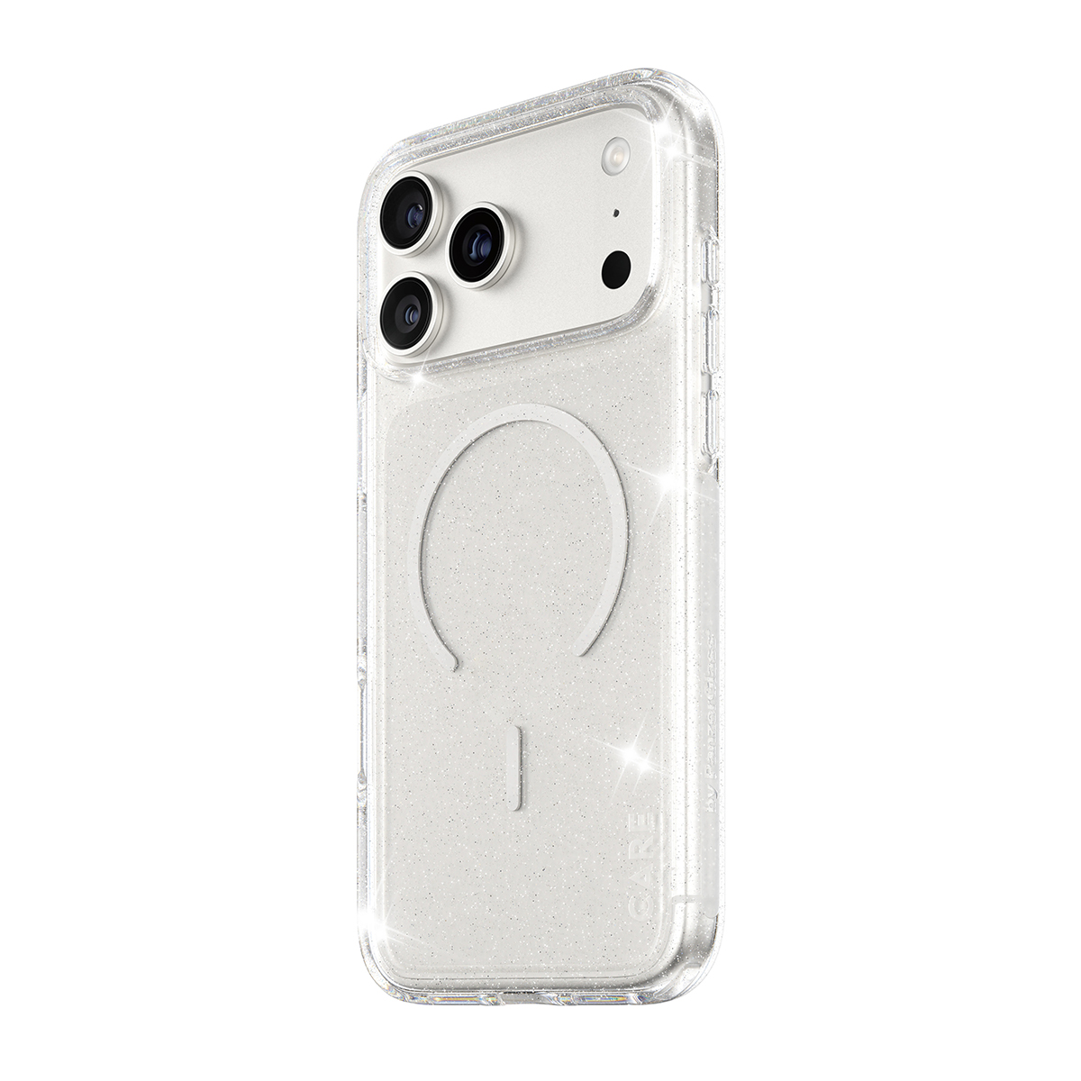PanzerGlass CARE Urban Combat MagSafe iPhone 17 Pro Max hoesje doorzichtig star lit wit