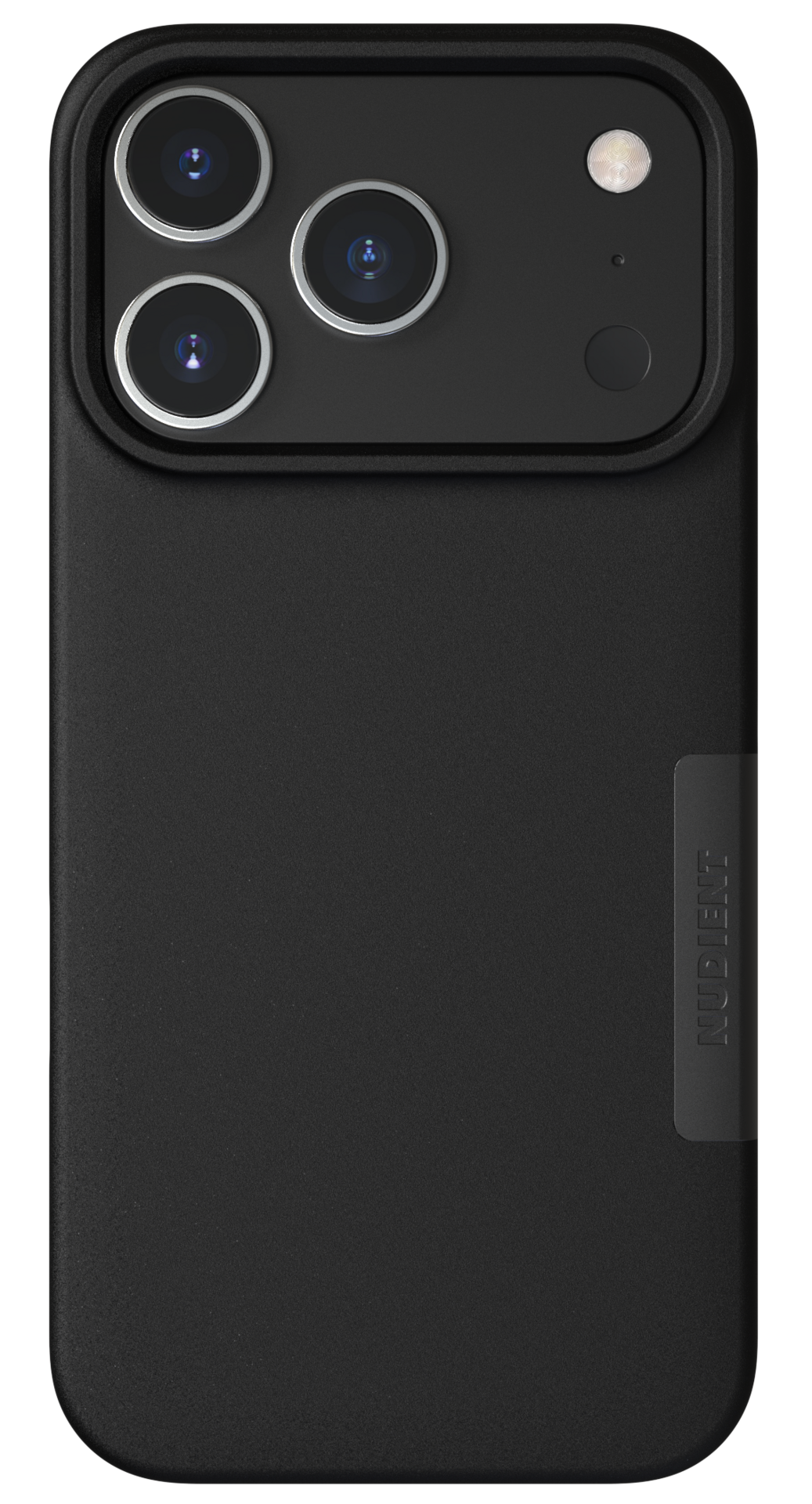 Nudient Thin MagSafe iPhone 17 Pro hoesje zwart