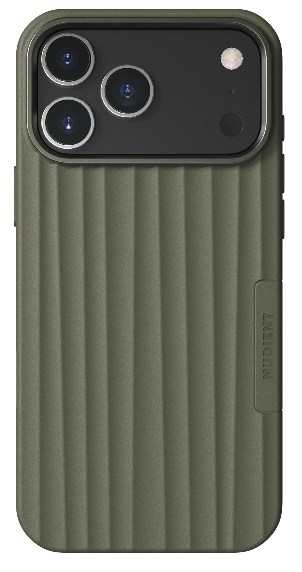 Nudient Bold MagSafe iPhone 17 Pro Max hoesje groen