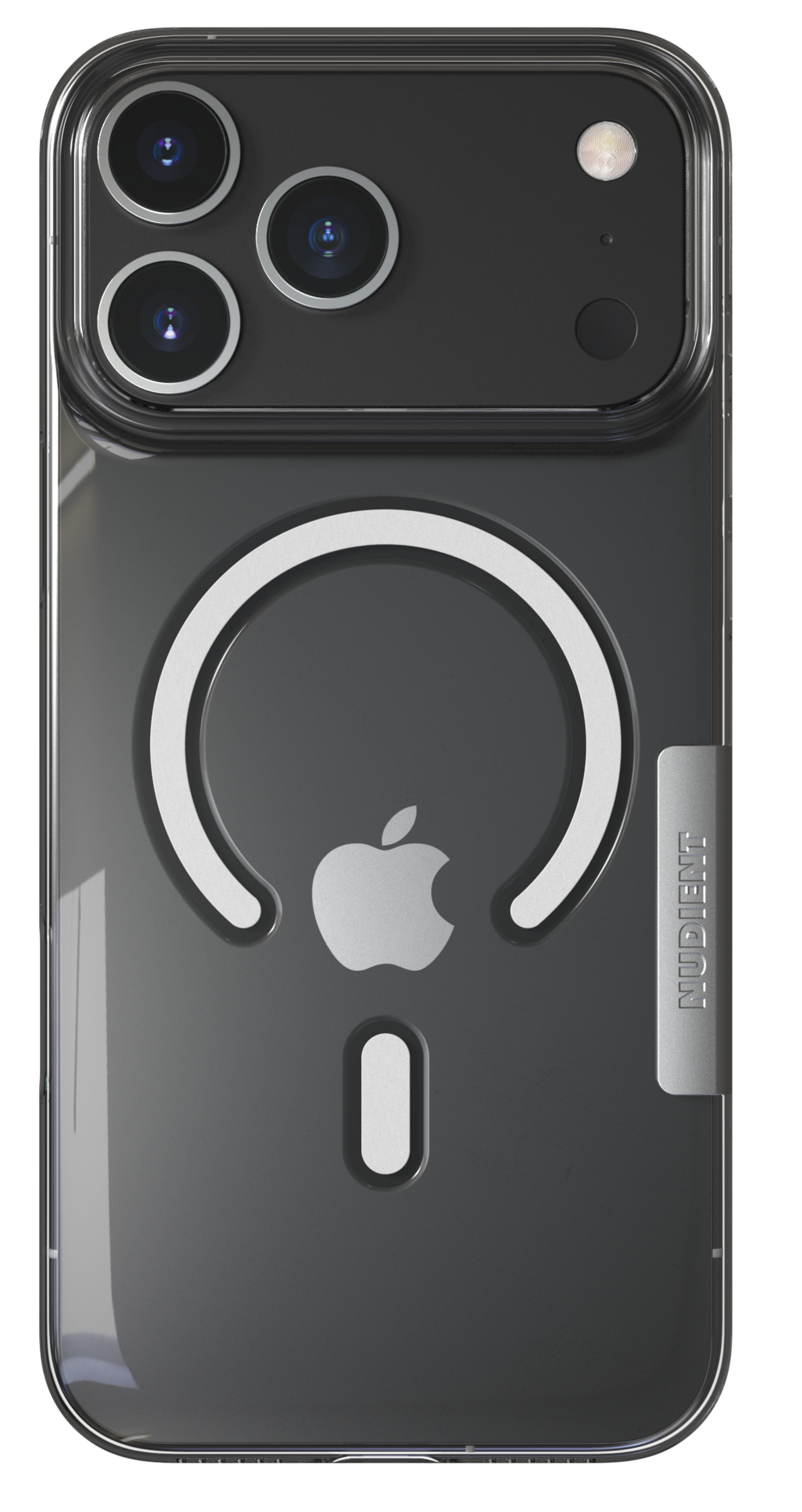 Nudient Thin MagSafe iPhone 17 Pro Max hoesje transparant