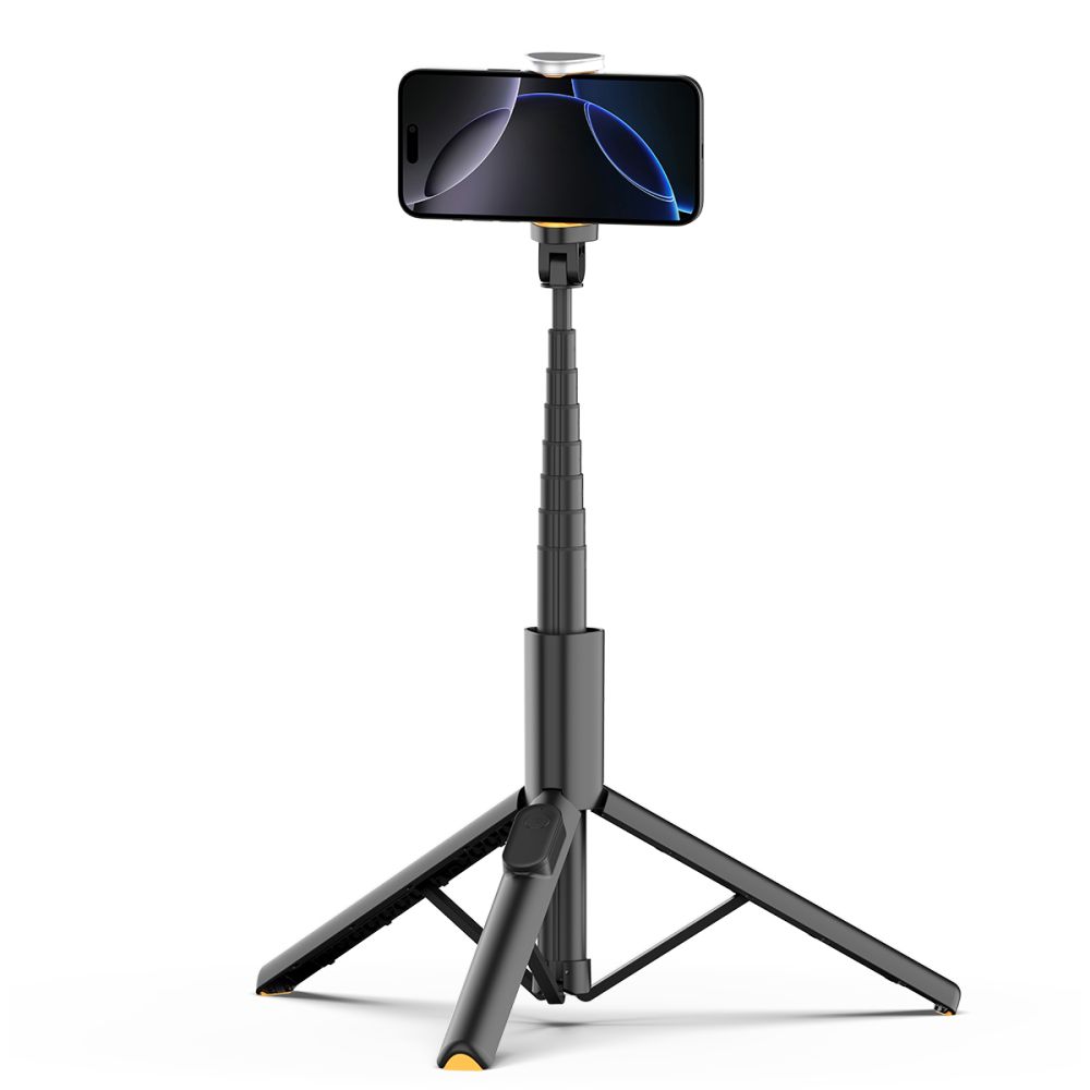 TechProtection Bluetooth Selfie stick / Tripod zwart