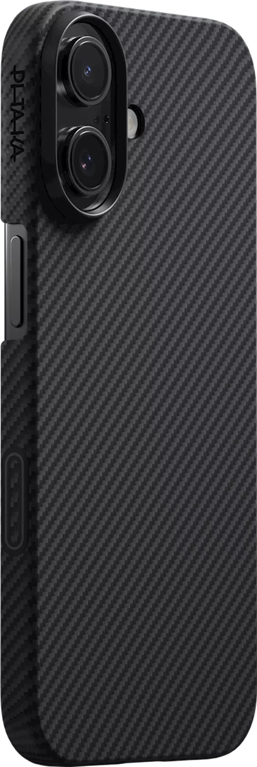 Pitaka Ultra Slim MagSafe iPhone 17 hoesje zwart