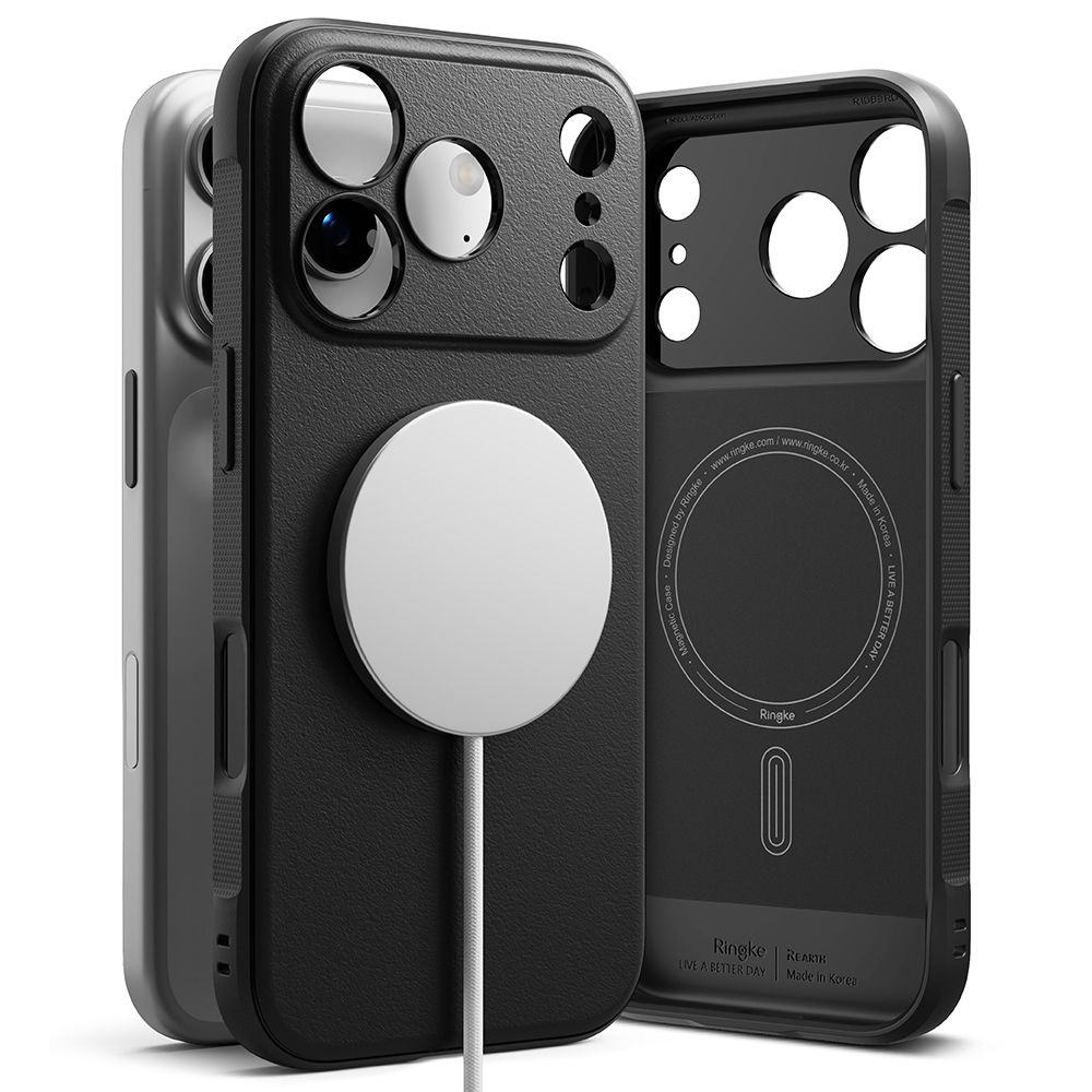Ringke Onyx MagSafe iPhone 17 Pro Max hoesje zwart