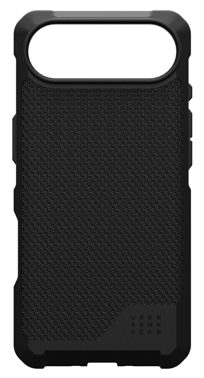 UAG Metropolis LT MagSafe iPhone 17 Air hoesje kevlar zwart