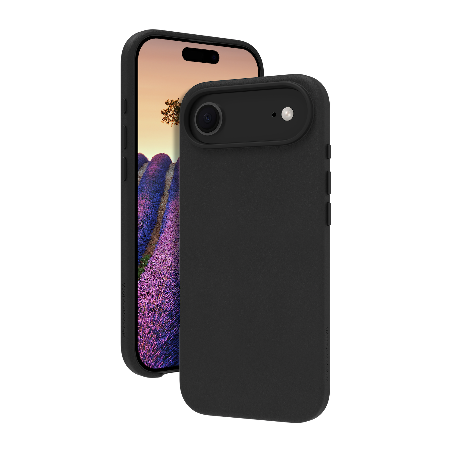 dbramante1928 leren Roskilde MagSafe iPhone Air hoesje zwart