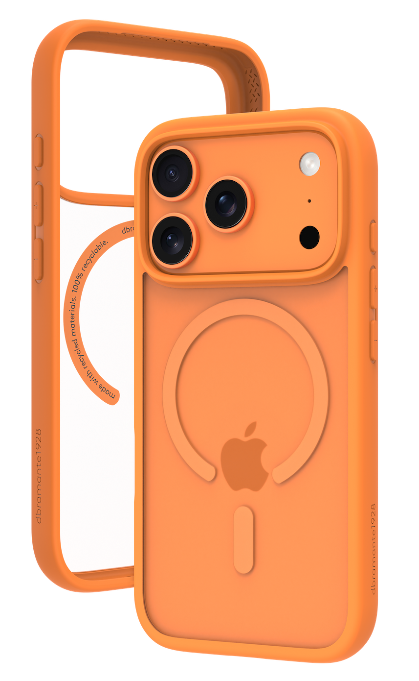 dbramante1928 Grenen MagSafe iPhone 17 Pro hoesje oranje