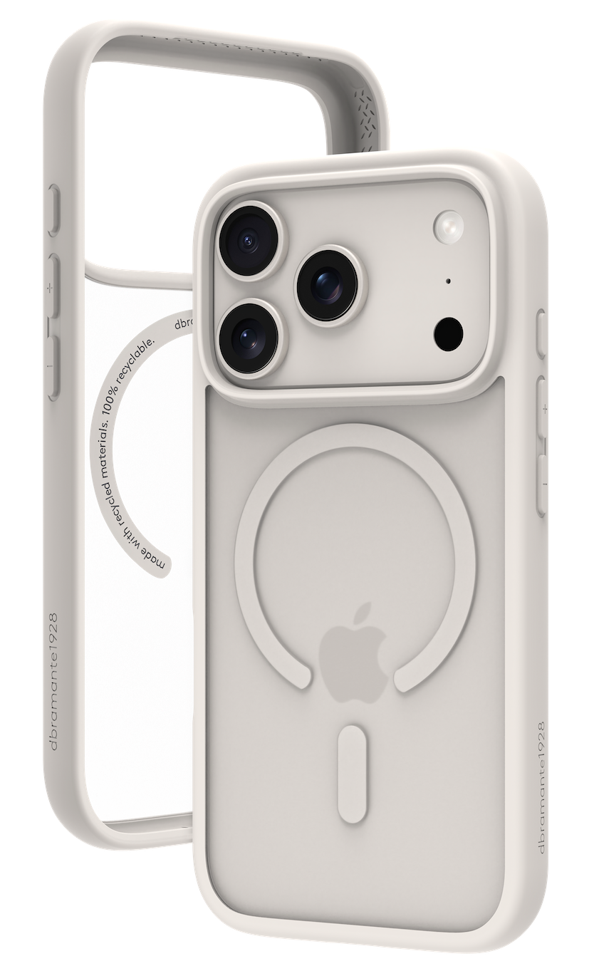 dbramante1928 Grenen MagSafe iPhone 17 Pro hoesje wit