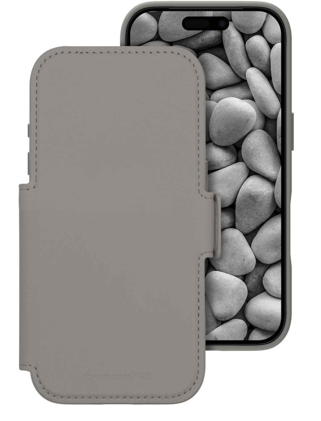 dbramante1928 Lynge Icon MagSafe iPhone 17 Pro Max hoesje grijs