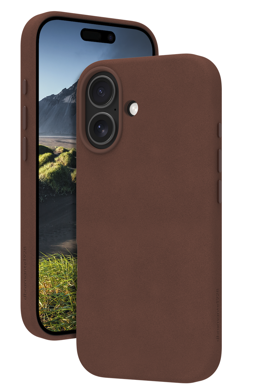 dbramante1928 leren Roskilde MagSafe iPhone 17 hoesje bruin